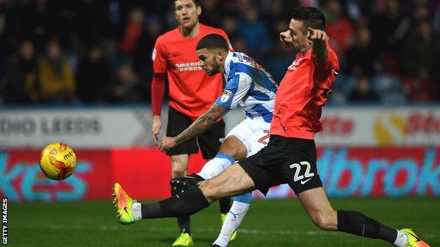 Huddersfield striker Nahki Wells