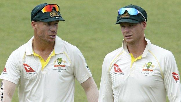 David Warner and Steve Smith