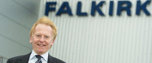 Falkirk chairman Doug Henderson