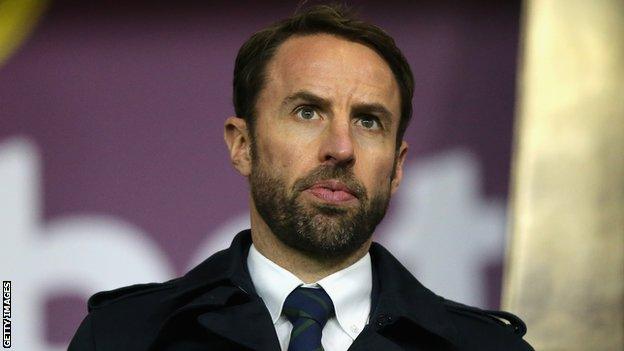 England manager Gareth Southgate