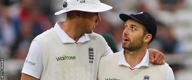 Stuart Broad & Mark Stokes