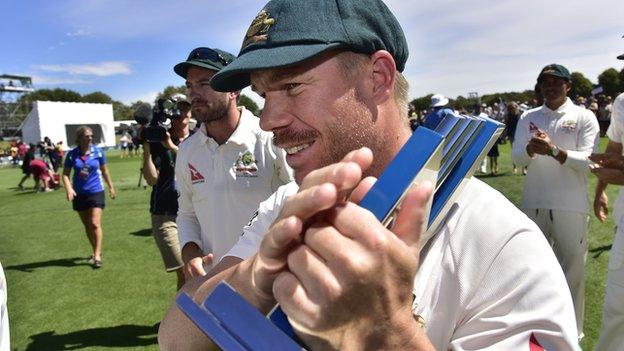 Australia vice-captain David Warner