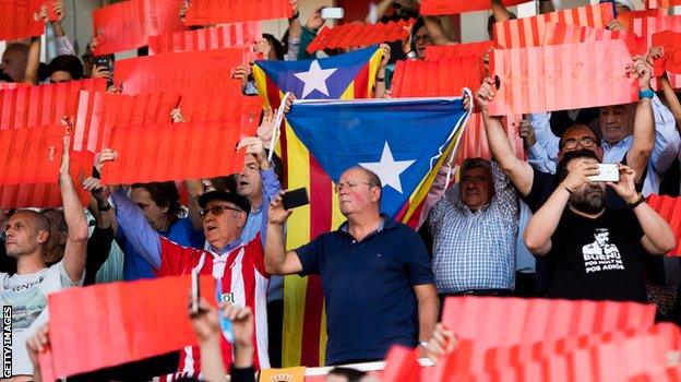 Girona supporters