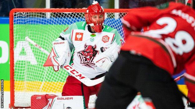 Cardiff Devils' Great Britain netminder Ben Bowns was one of their stars of last season's campaign