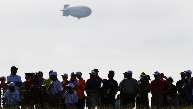 US Open blimp