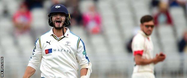 Jack Brooks more than doubled his previous best score for Yorkshire