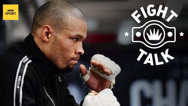 Britain's middleweight contender Chris Eubank Jr