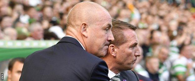 Mark Warburton and Brendan Rodgers