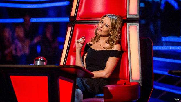 Kylie Minogue on The Voice