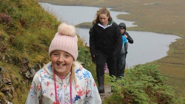 Pupils on trip to Wester Ross