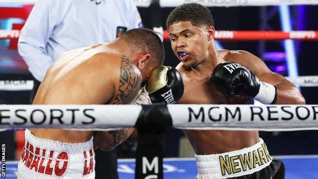 Shakur Stevenson v Felix Carabello