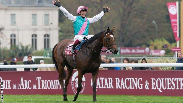 Frankie Dettori and Enable