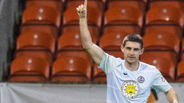 Partick Thistle's Kris Doolan opened the scoring