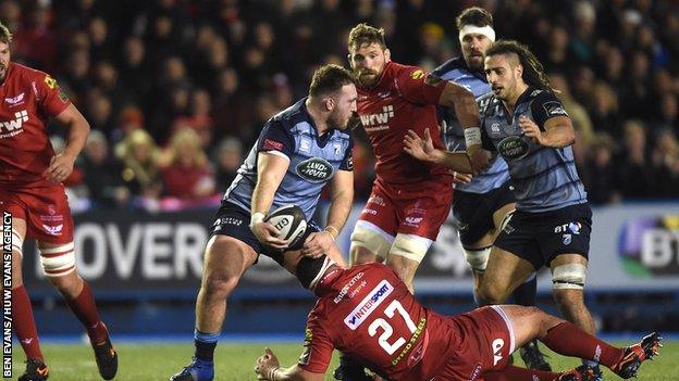 Cardiff Blues v Scarlets