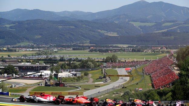 The Red Bull Ring in Austria