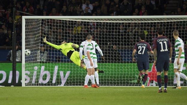 Celtic goalkeeper Craig Gordon