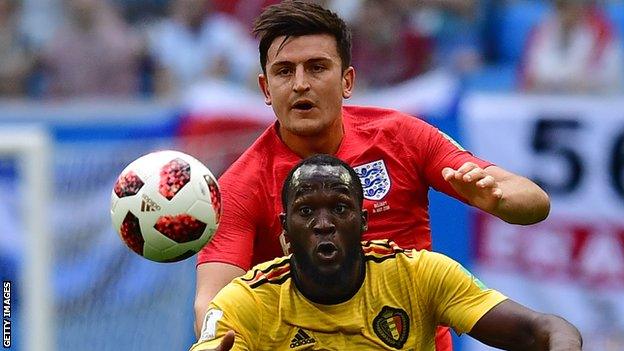 Harry Maguire, Romelu Lukaku, England, Belgium