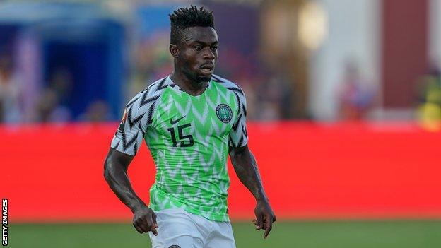 Nigeria's Moses Simon