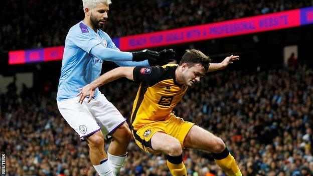 James Gibbons was part of the Port Vale side who played Manchester City in the third round of the FA Cup in January