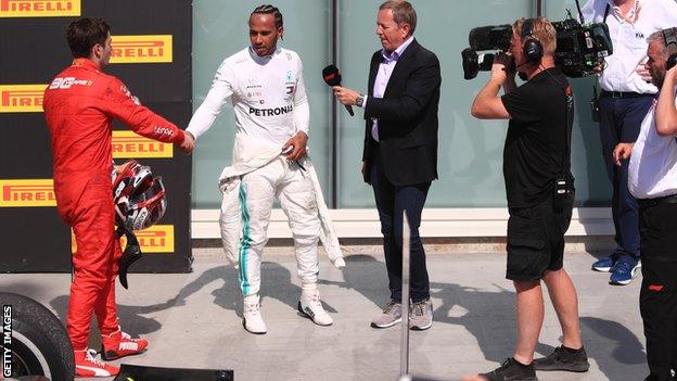 Hamilton and Vettel