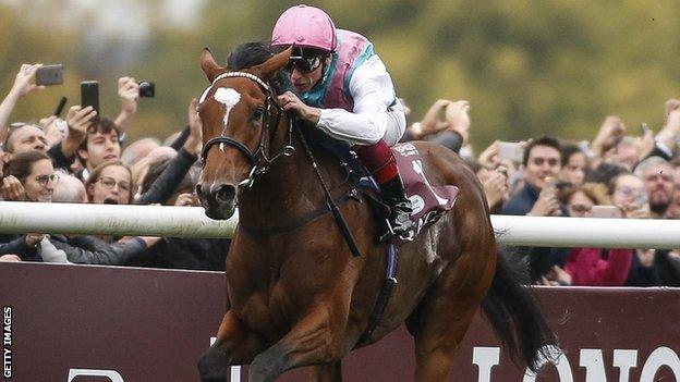 Enable and jockey Frankie Dettori