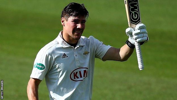 Surrey skipper Rory Burns