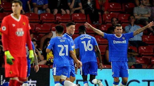 Gillingham striker Bradley Dack