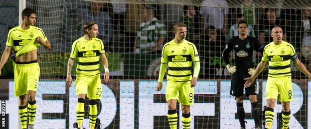 Celtic missed out on the Champions League group stage after a play-off loss to Malmo