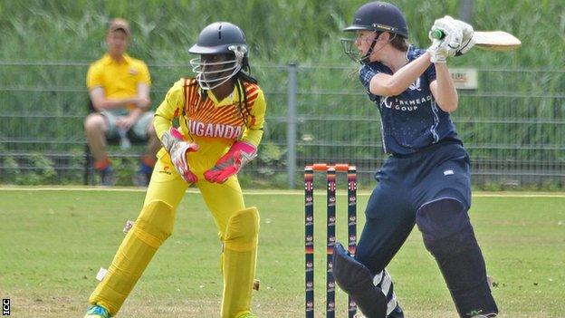 Scotland wrapped up their victory in under seven overs