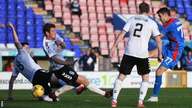 Nikolay Todorov's strike denied Ayr a second successive win