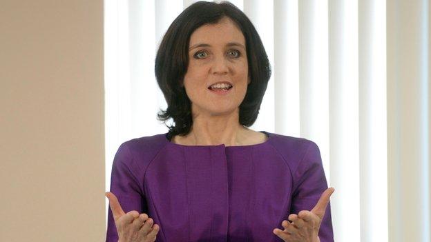 Northern Ireland Secretary of State Theresa Villiers