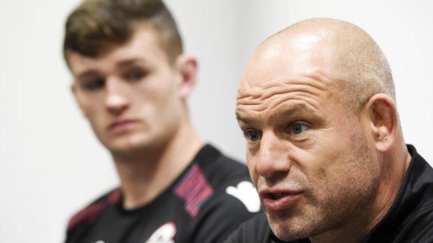 Edinburgh head coach Richard Cockerill