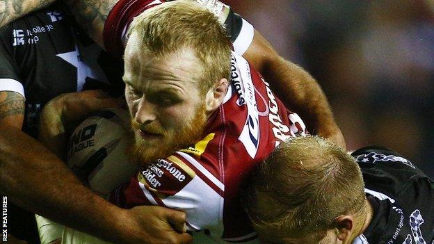 Dom Crosby twice won the Super League Grand Final with Wigan, both times, in 2013 and 2016, against Warrington, who he then joined