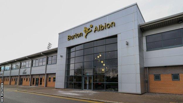 Burton Albion's Pirelli Stadium