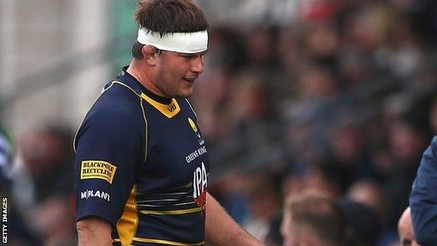 Ryan Bower's season ended prematurely in November with a ruptured Achilles tendon injury in the Premiership Cup match against Saracens at Sixways