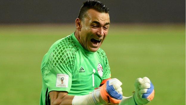 Veteran goalkeeper Essam El Hadary