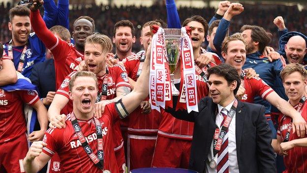 Middlesbrough celebrate