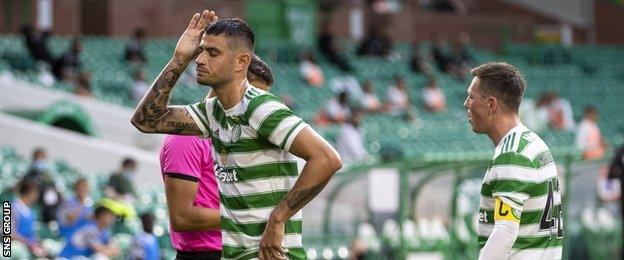 Nir Bitton will be suspended for the return leg in Denmark after picking up two first-half bookings