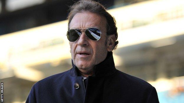 Leeds chairman Massimo Cellino