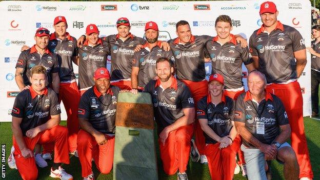 Team Rugby celebrate their win