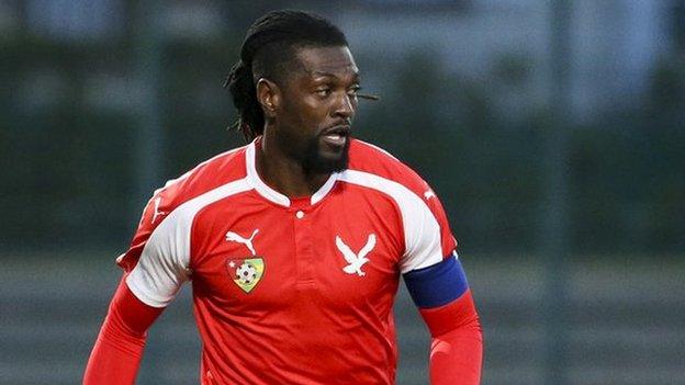 Togo striker Emmanuel Adebayor