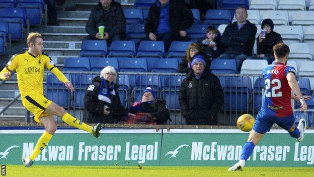 Rudden impressed in the Championship during his Falkirk loan spell last season