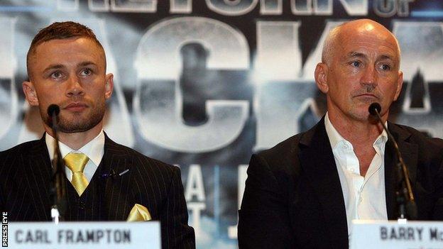 Carl Frampton and Barry McGuigan