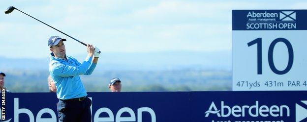 Russell Knox at Gullane