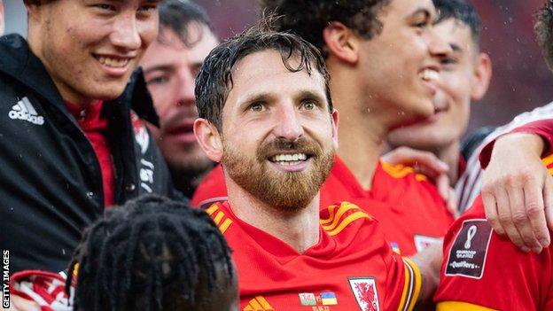 Wales midfielder Joe Allen