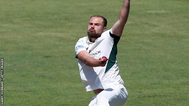 Worcestershire captain Joe Leach