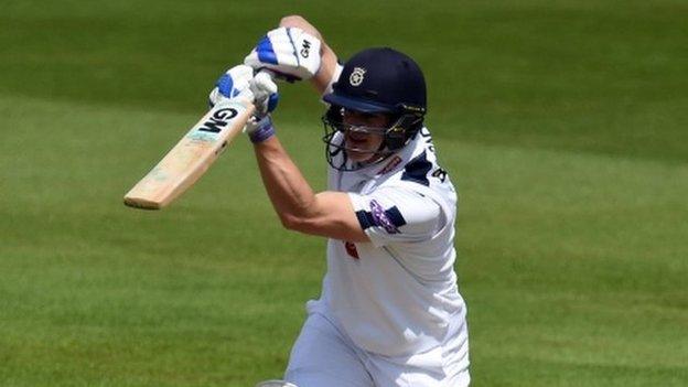 Hampshire's Jimmy Adams