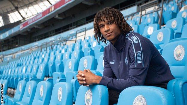 Manchester City's new signing Nathan Ake