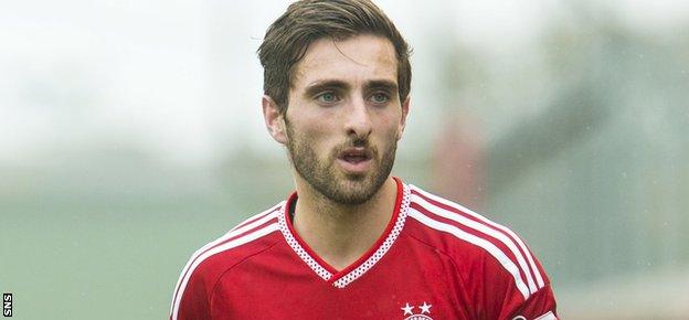 Aberdeen defender Graeme Shinnie