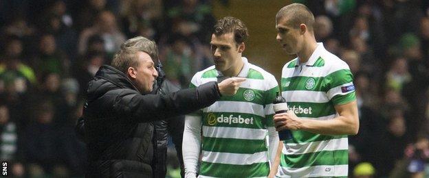 Celtic defenders Erik Sviatchenko and Jozo Simunovic will continue to learn from Brendan Rodgers